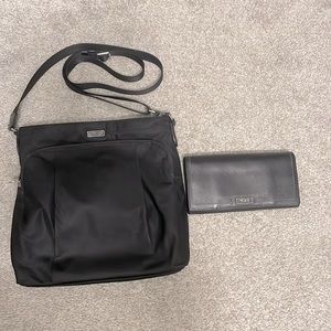 Tumi Crossbody Bag & Wallet